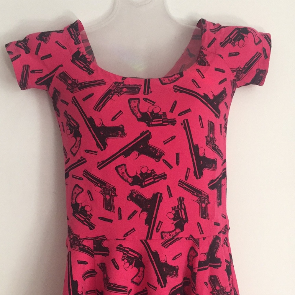 Betsey Johnson gun dress. Vintage very rare large 80’s